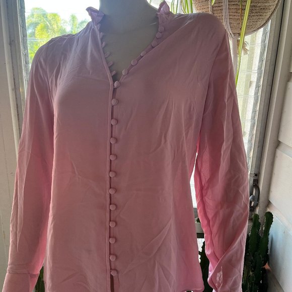 Express Tops - Pink blouse - EXPRESS